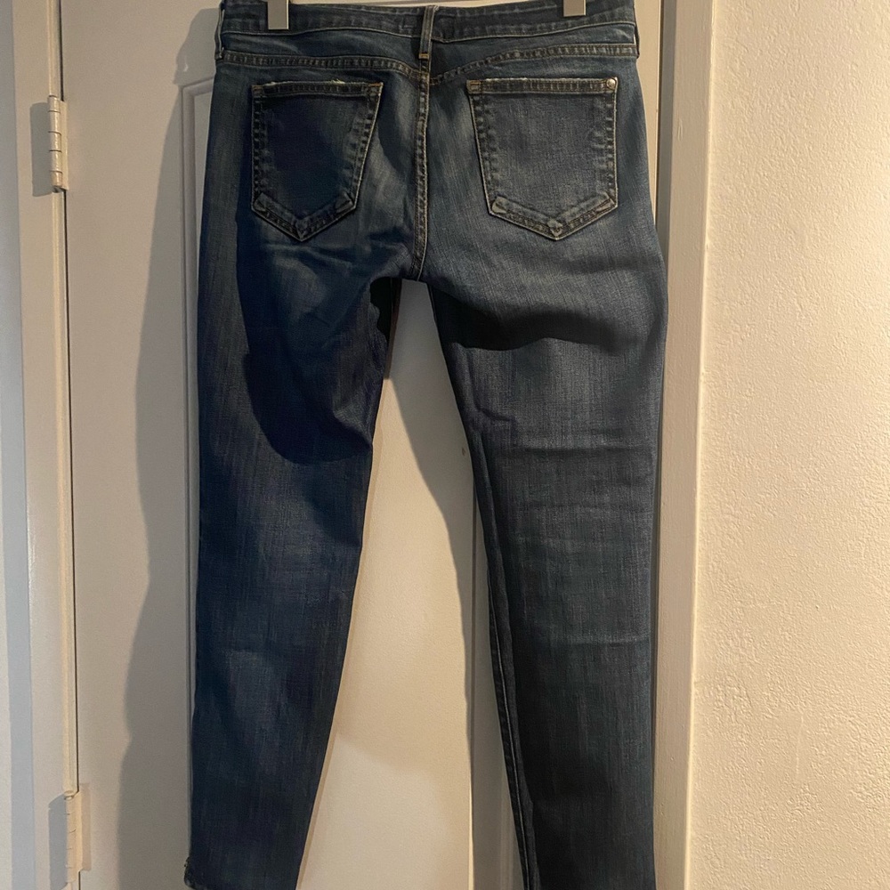 KORAL cigarette jeans with ankle zip